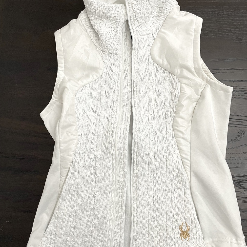 White size small Spyder vest